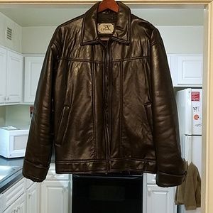 Leather jacket